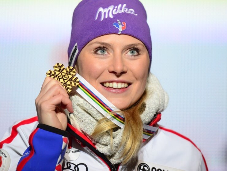 Tessa Worley, Championne française de ski alpin image